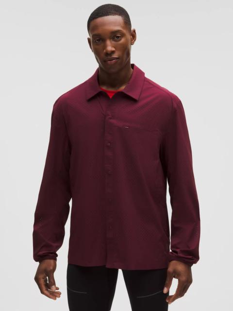 lululemon Perforated Running Overshirt