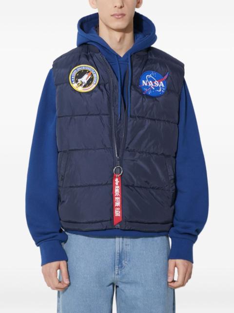 ALPHA INDUSTRIES NASA puffer vest