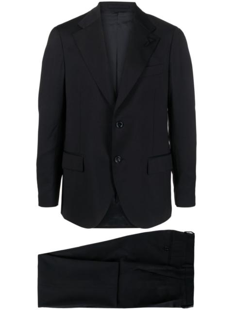 LARDINI single-breasted wool suit set