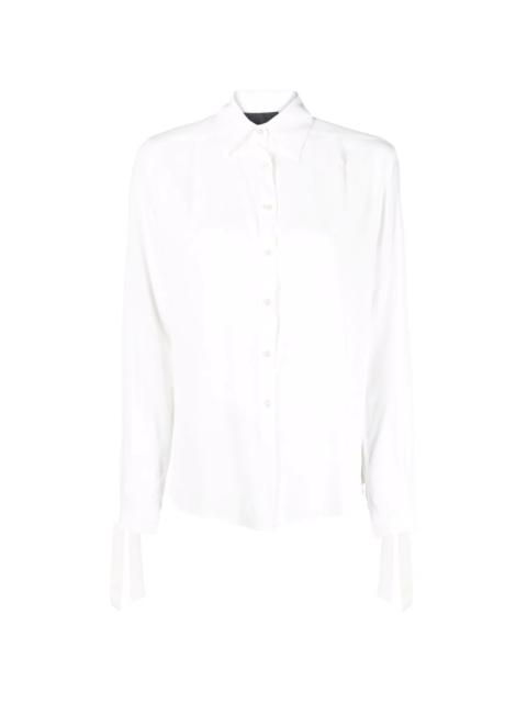 PHILIPP PLEIN button-down silk shirt