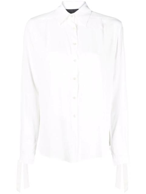 PHILIPP PLEIN button-down silk shirt