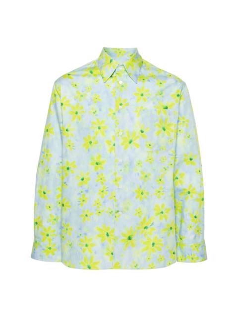 Parade floral-motif shirt