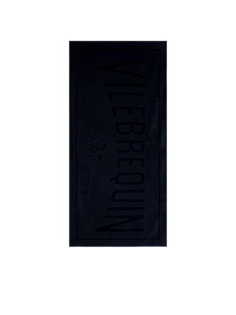 Vilebrequin logo-jacquard beach towel