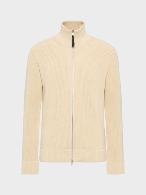 Maison Margiela Knit zip-up cardigan