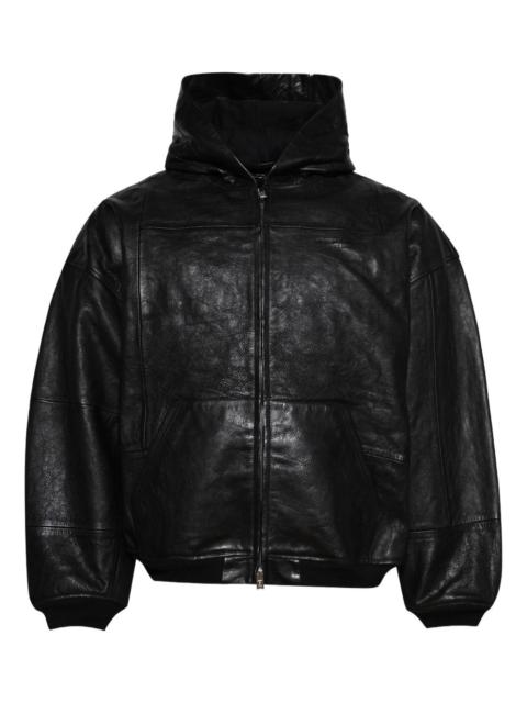 Alexander Wang patchwork hooded jacket