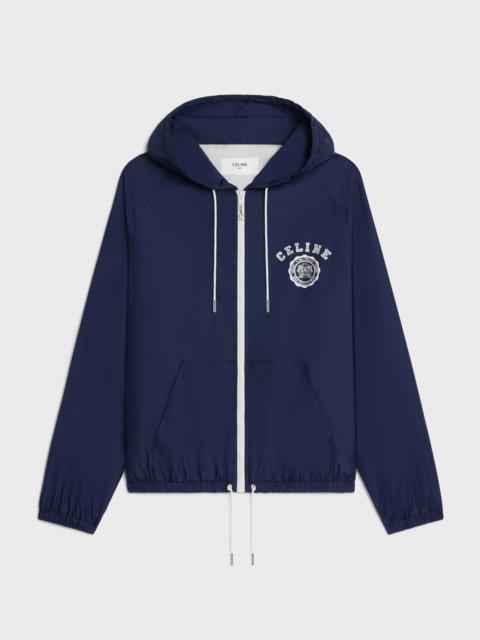 CELINE celine blason windbreaker in lightweight nylon