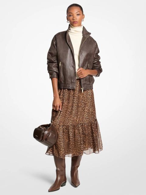 MICHAEL KORS Oversized Blouson Jacket