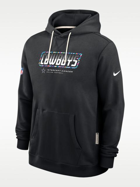 Nike Dallas Cowboys Crucial Catch Sideline Standard Issue Men's Nike Dri-FIT NFL Pullover Hoodie
