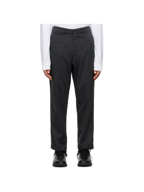 Gray Wide Trousers