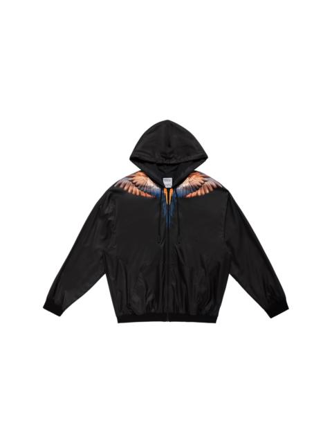 Icon Wings-print hooded jacket