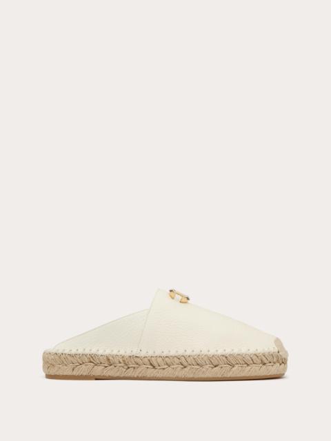 Valentino THE BOLD EDITION VLOGO GRAINY CALFSKIN MULE 25MM