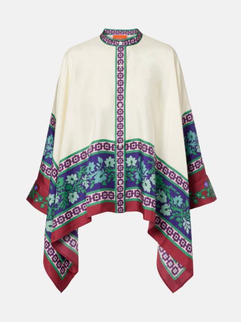 La DoubleJ Foulard printed silk twill shirt