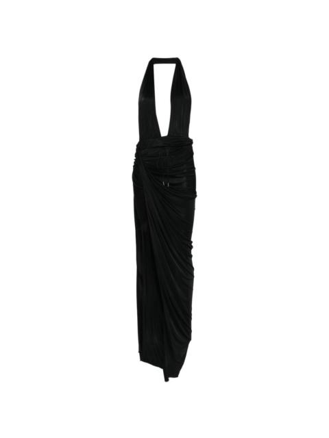 ATLEIN draped gown