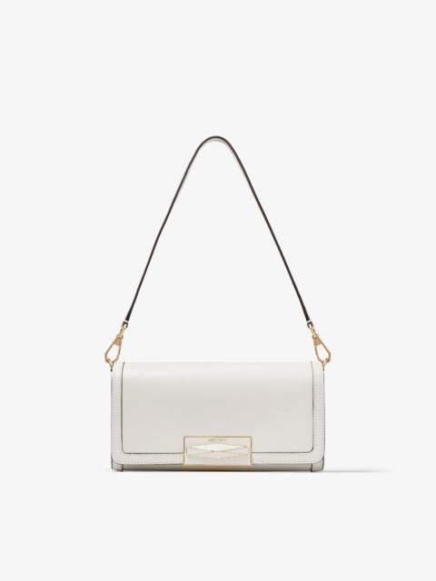 JIMMY CHOO Diamond Mini Shoulder
Latte Calf Leather Mini Shoulder Bag