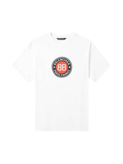 Balenciaga Logo T-Shirt 'White'