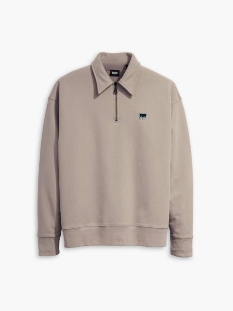 LEVI'S® SKATEBOARDING™ QUARTER-ZIP SWEATSHIRT