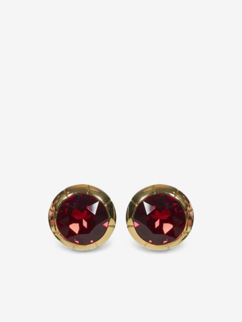 Alessandra Rich crystal-embellished clip-on earrings