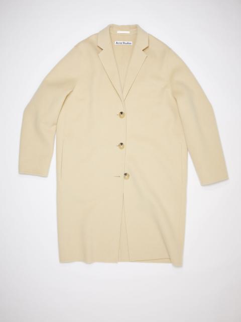 Acne Studios Single-breasted coat - Cold beige