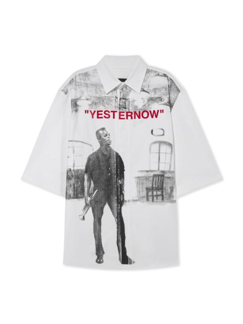 Off-White Miles Davis Yesternow Regular Short Sleeve Shirt