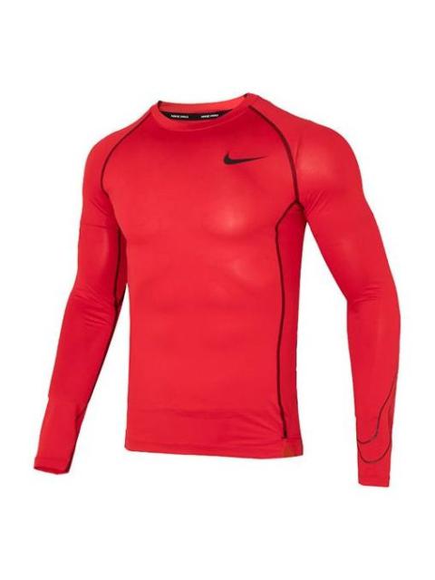 Nike Nike Pro Dri-FIT Tight-Fit Long-Sleeve T-Shirt 'Red' DD1991-657