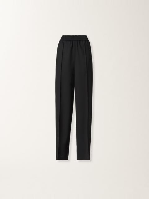 FABIANA FILIPPI Jogger trousers in bi-stretch fresco wool