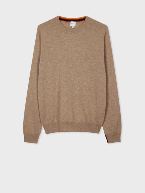 Paul Smith Oatmeal Cashmere Crew Neck Sweater