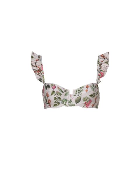 Agua by Agua Bendita Kiwi Cultivo Bikini Top
