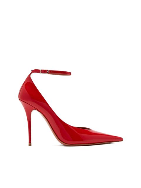 Amina Muaddi 105mm Anok ankle-strap pumps