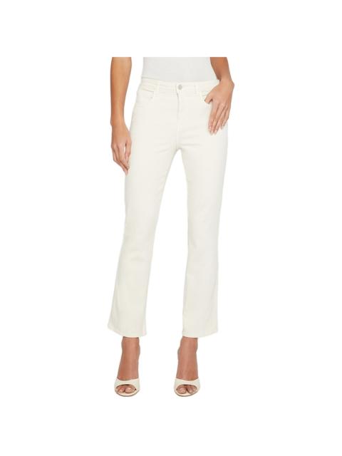 L'AGENCE L’AGENCE Tati High-Rise Crop Micro Boot French Vanilla Jean