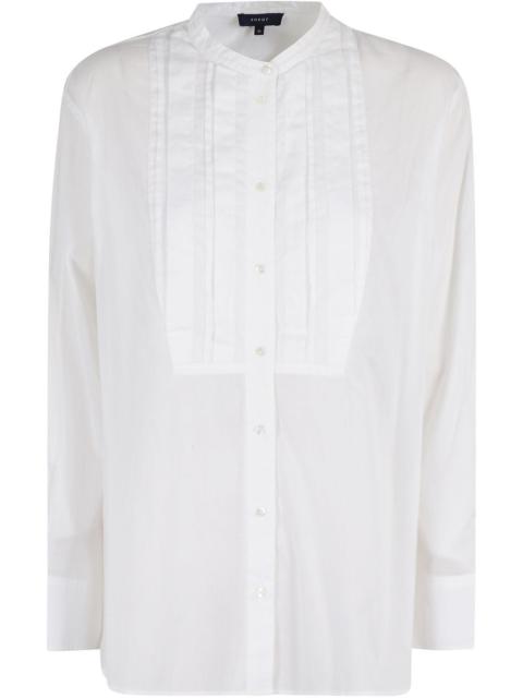 soeur pleat-panel detailing shirt
