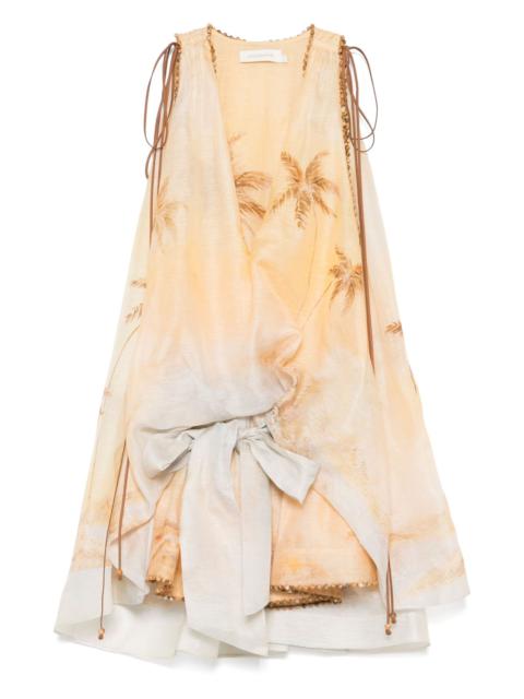Zimmermann Balance Plunge mini dress
