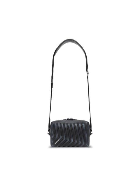 BALENCIAGA Men's Car Camera Bag Dirty Effect in Black