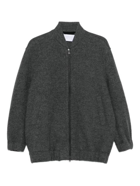Harris Wharf London Harris Wharf London Zip-front Bomber Jacket