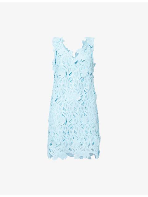 SIMKHAI Raina Sequin Woven Mini Dress