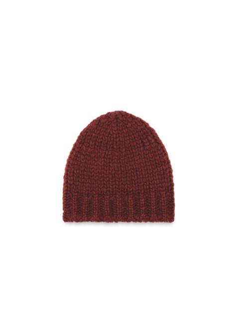 GABRIELA HEARST Pacino Knit Hat in Burnt Sienna Welfat Cashmere