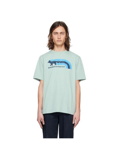 Maison Kitsuné Green Flash Fox T-Shirt