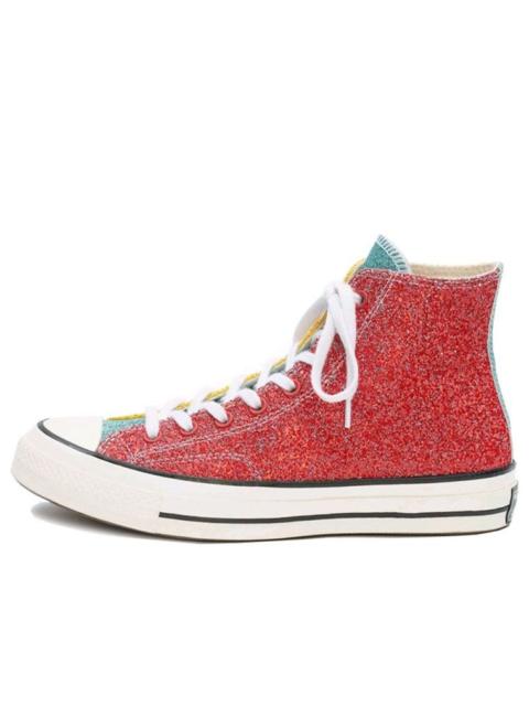 Converse 가로 JW 앤더슨 x 척 70 하이 '글리터 팩 - Cherry Sulphur' 164694C
