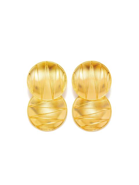 Sonia Double Geometric earrings
