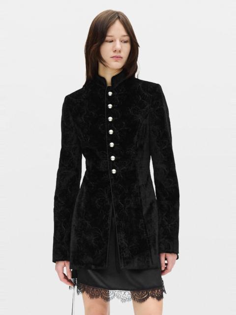 Ann Demeulemeester Yana Long Fitted Jacket