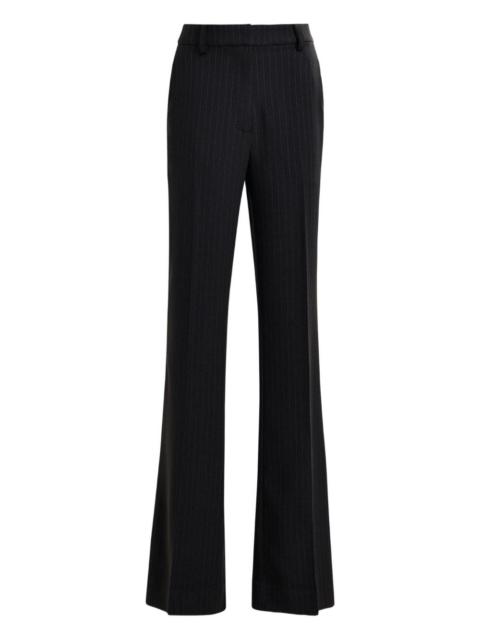ESSENTIEL ANTWERP Invade pinstripe flared trousers