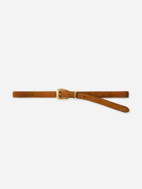 VERONICA BEARD SLIM ARCH SUEDE BELT