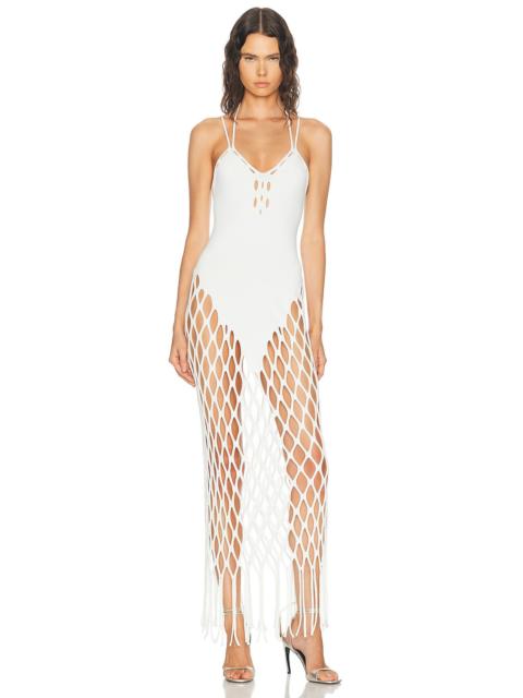 HAELO Wing Net Maxidress