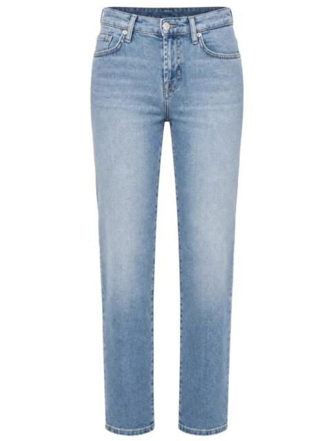 7 For All Mankind CALIE STRAIGHT LEG ANKLE JEANS