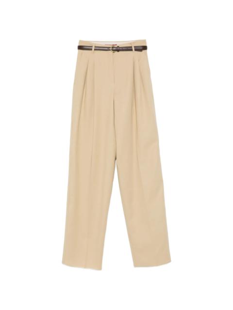 Max Mara Studio Max Mara Studio Divo Pleated Belt Trousers