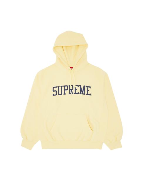Supreme Supreme Varsity Hooded Sweatshirt 'Light Yellow'