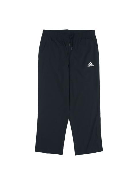 adidas Casual Sports Breathable Straight Long Pants Black GK9249