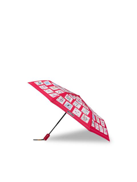 Moschino alphabet-print umbrella