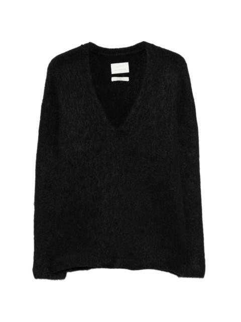 LAUREN MANOOGIAN V-neck knitted sweater