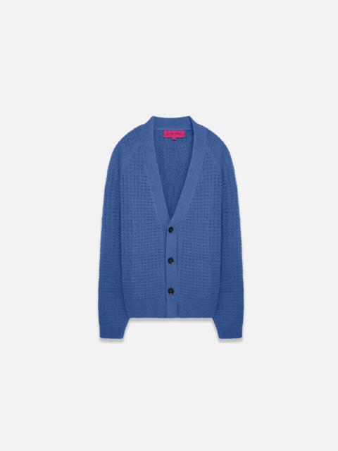 The Elder Statesman NORA LITE CHECK RAG CARDIGAN