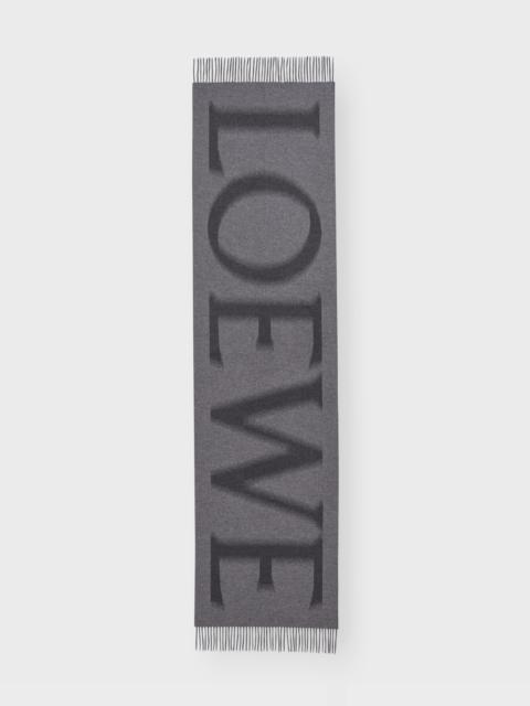 Loewe Blurred Wool-Cashmere Scarf